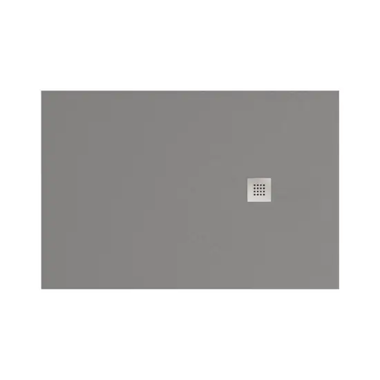 Tuš Kada umjetni mramor 120x80 SMART SLATE cement siva