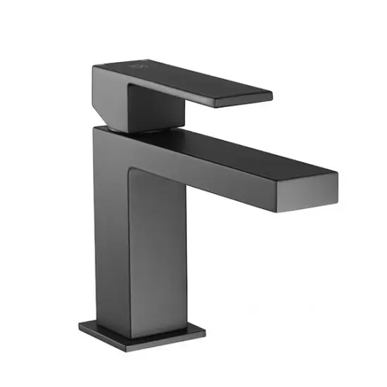 Baterija za umivaonik UNITAS SQ Crna mat 00057B